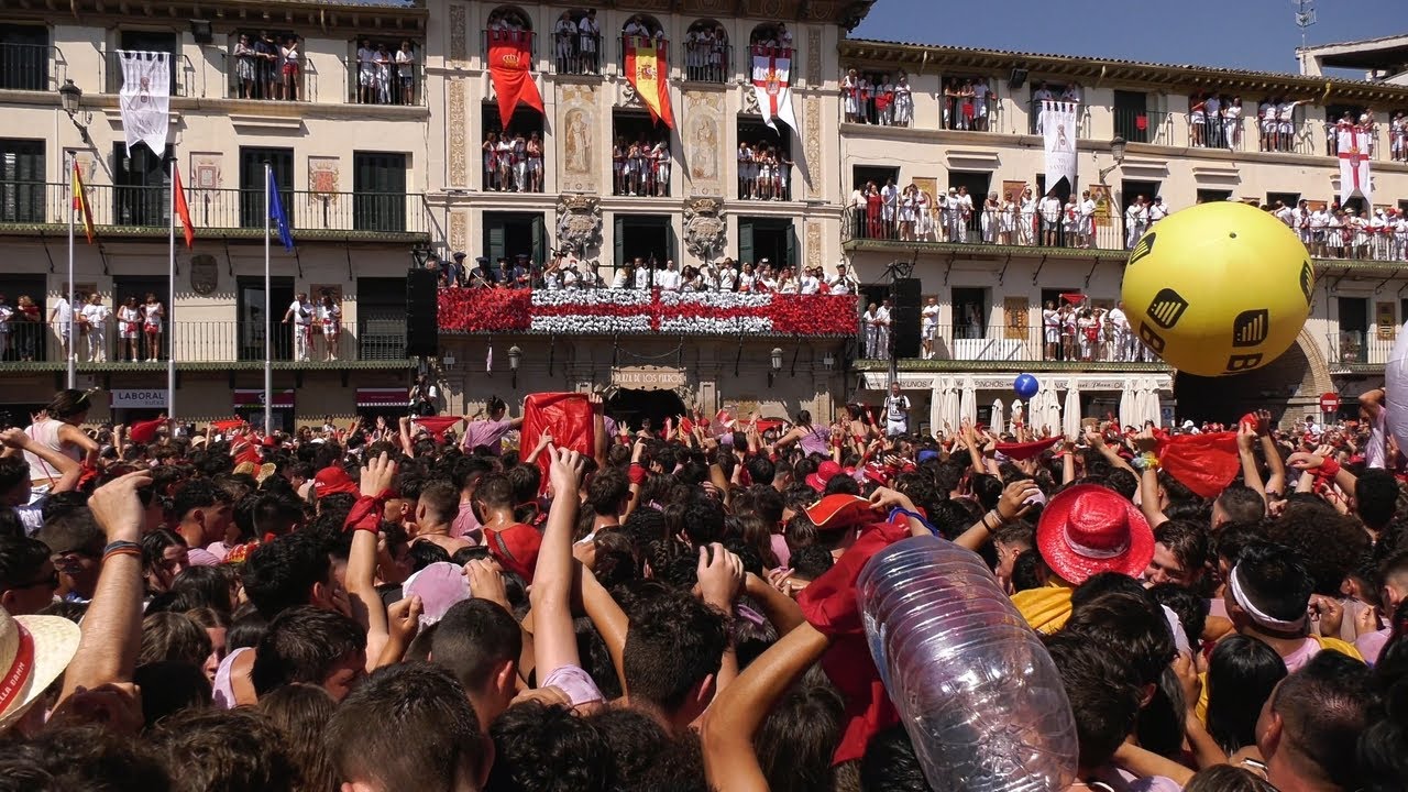 Tudela 2022 Fiestas Santa Ana - 24/07 Cohete anunciador de las fiestas