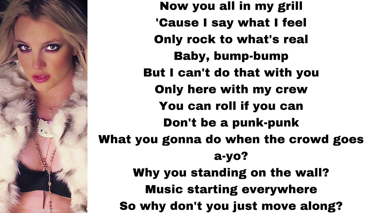 Britney Spears - Do somethin' (lyrics)