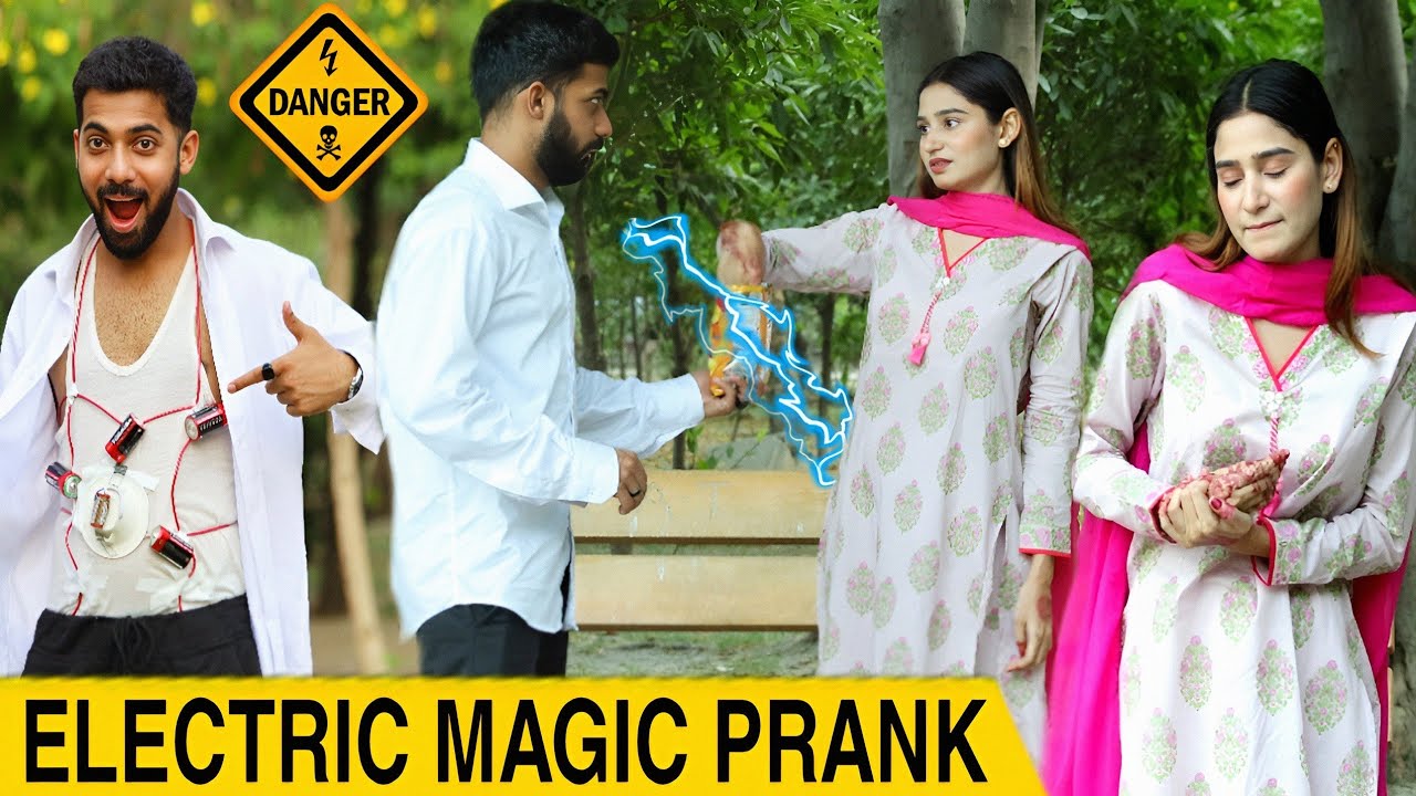 Shocking Touch Prank - Funny Reactions - Just for Laughs | @CrazyPrankTV