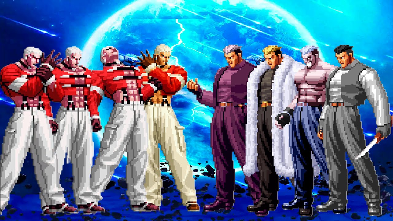 [KOF Mugen] Команда Яширо против команды Ямадзаки