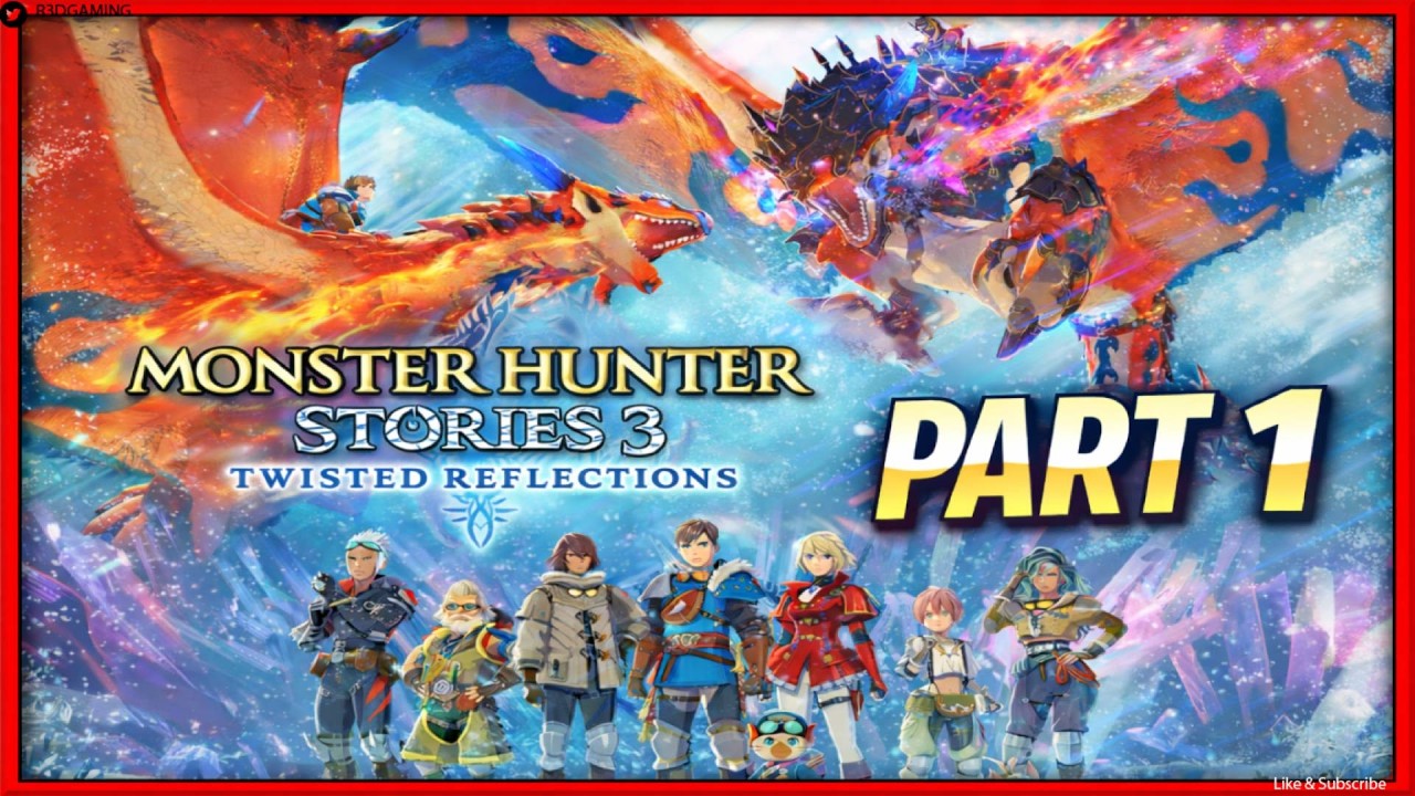Monster Hunter Stories 3: Twisted Reflections PS5 Gameplay | My First Hunt Begins Playthrough Part 1