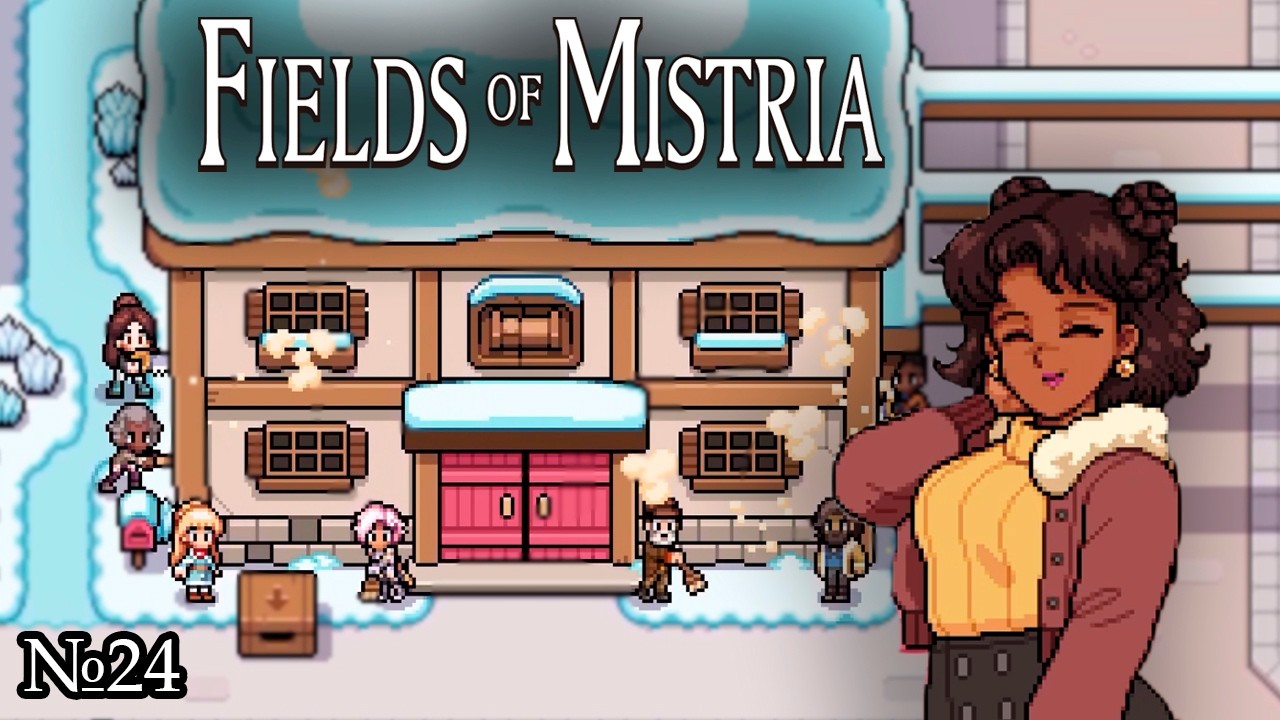 Весь город собрался посмотреть на новую таверну I Прохождение Fields of Mistria [24]