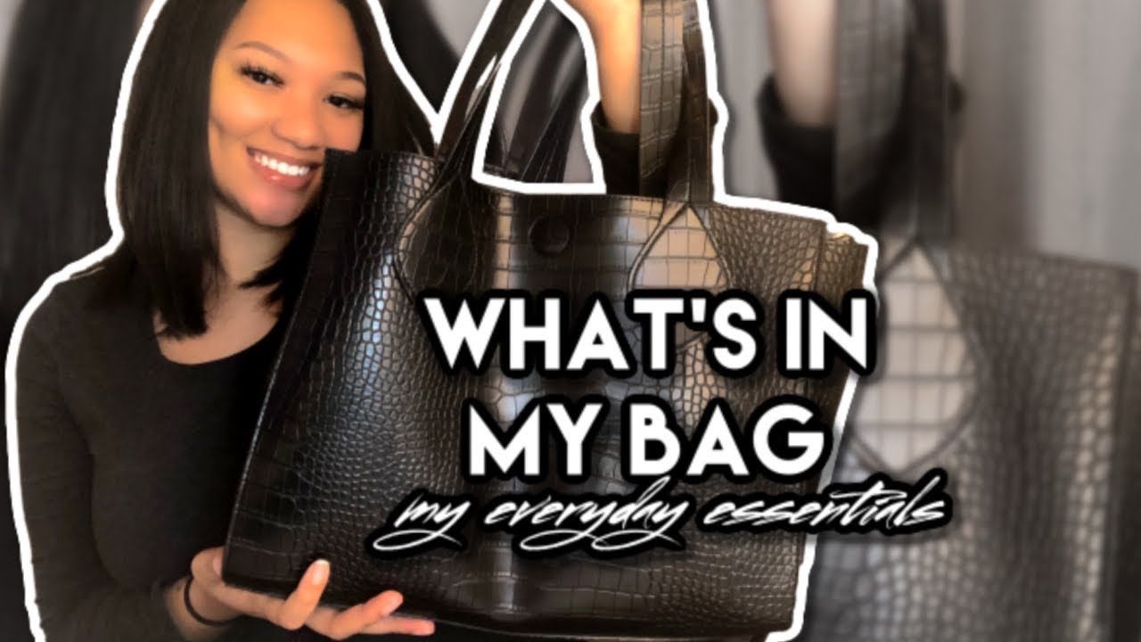 WHAT&rsquo;S IN MY BAG 2020 | Erica Nicole