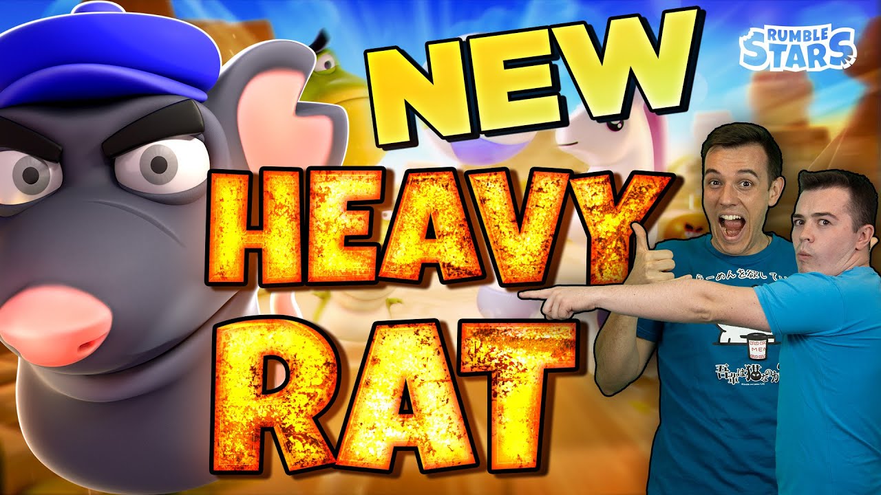 HEAVY RAT GAMEPLAY! NEW RUMBLER in RUMBLE STARS! CAN he change the GAME?