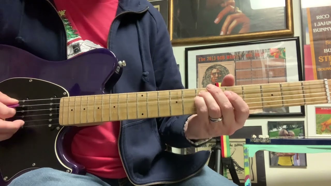Peter Tosh Igziabeher (Let Jah Be Praised) how to play reggae guitar