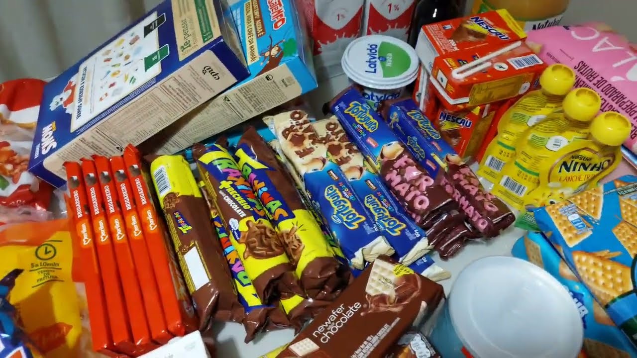 COMPRA DO MÊS DE JULHO l Tathi Fulber