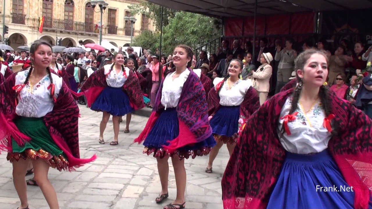 Fiestas de Cuenca - Desfile cultural folclórico, Colegio Cuidad de Cuenca #dance