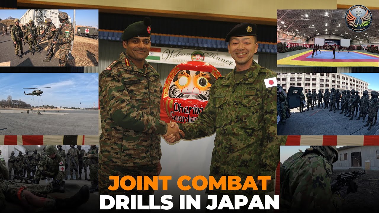 Dharma Guardian 2025: India-Japan Military Train Together for Regional Security