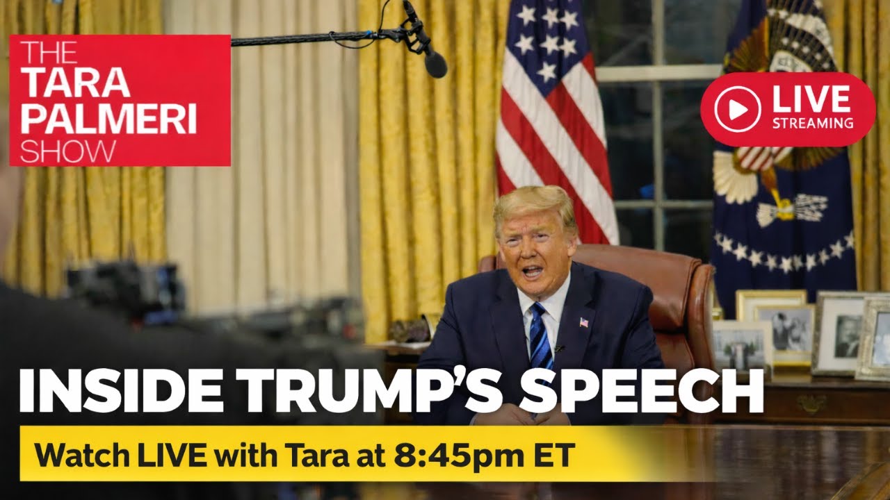Tara Palmeri LIVE reacts to President Trump's Oval Office Address