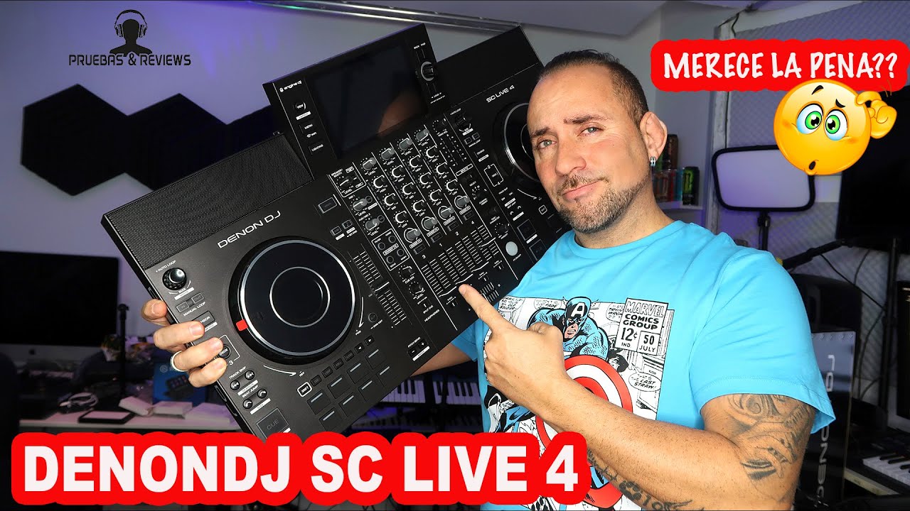 DENON DJ SC LIVE 4, MERECE LA PENA??🤔 (PRUEBAS Y REVIEWS) EN ESPAÑOL