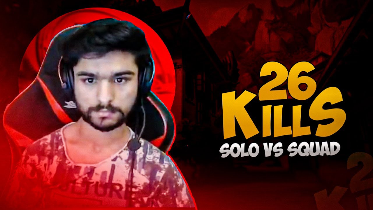 Sniper God or What? 26 Kills Solo vs Squad -【Bi】LoLzZzYT | PUBG Mobile Highlights