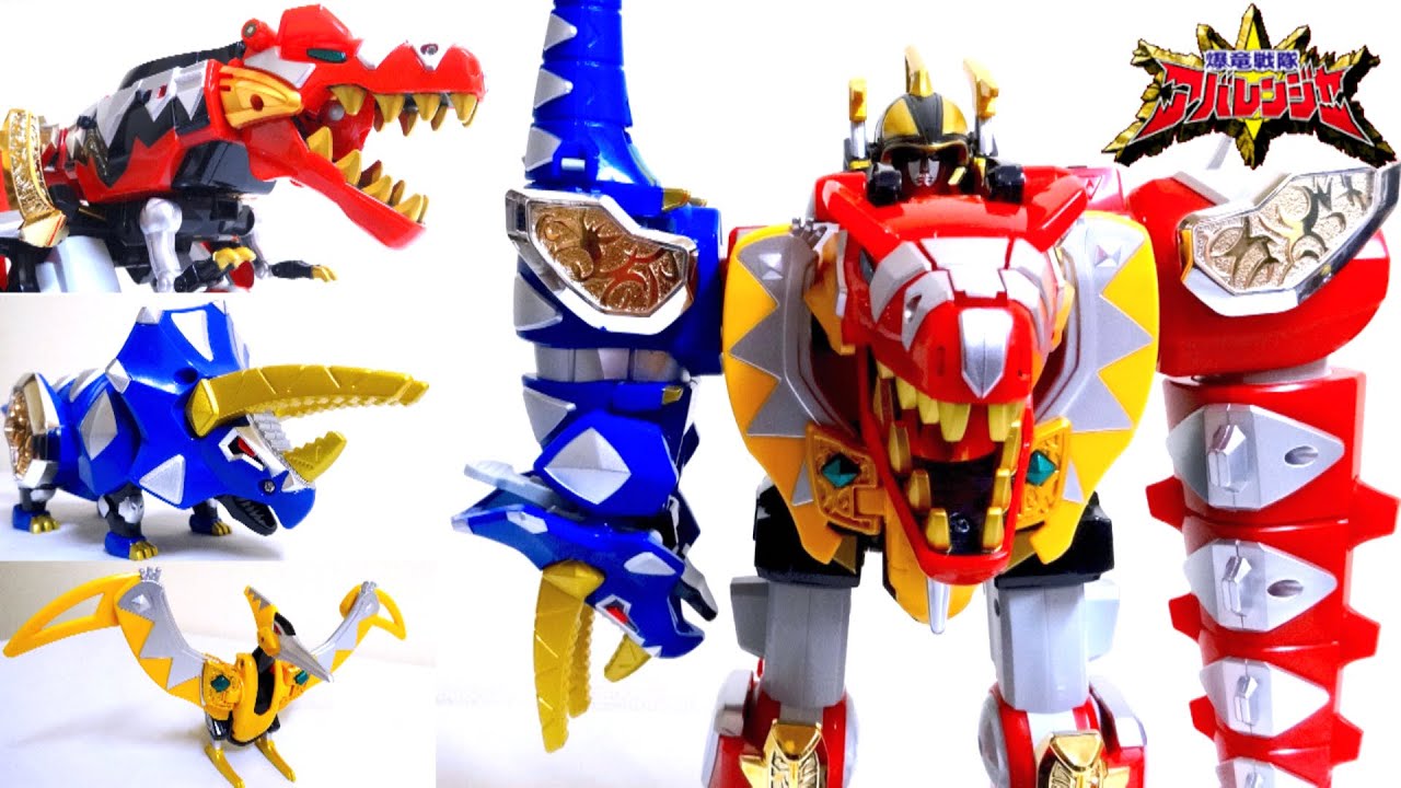 【爆竜戦隊 アバレンジャー】荒ぶるダイノガッツ！DX爆竜合体 アバレンオー ヲタファの歴代戦隊ロボレビュー / DX Bakuryuu Gattai AbarenOh Abaranger