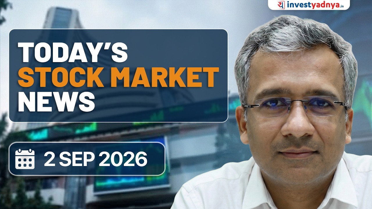 Daily Stock Market News (2nd September 2026): Auto Sales, Oil, GST & ITC