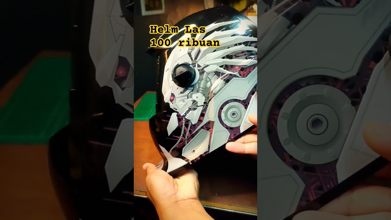 HELM LAS OTOMATIS MURAH MERIAH Cheapest auto darkening welding mask #diy #welding