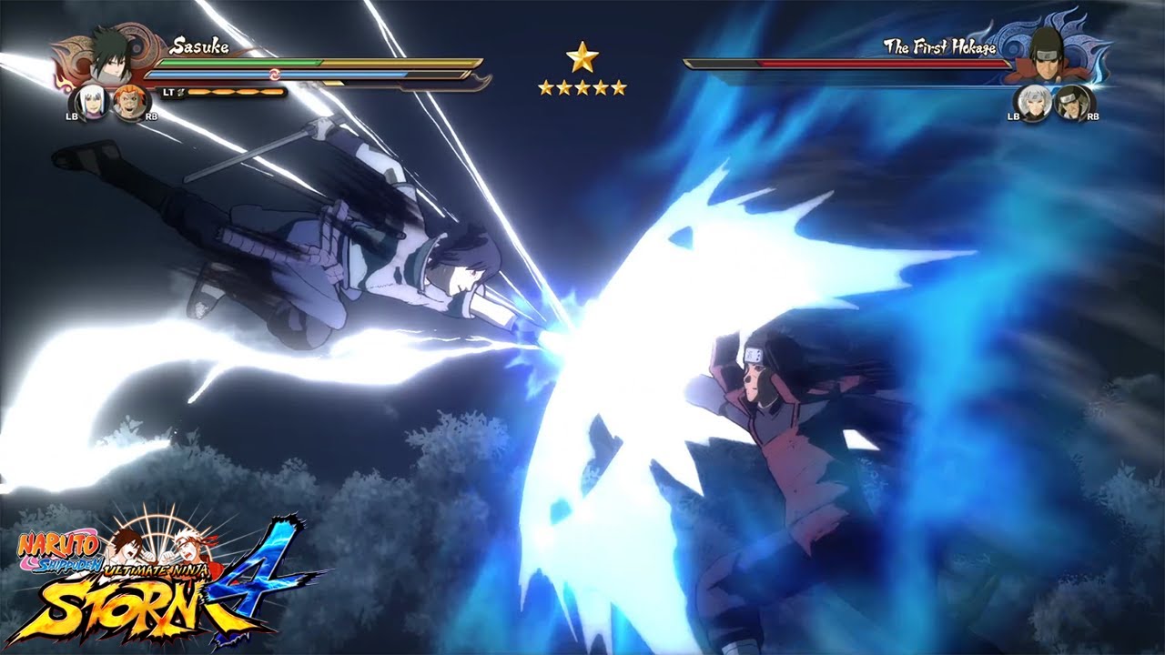 Sasuke VS Hashirama - Naruto Shippuden: Ultimate Ninja STORM 4 Gameplay (PC)