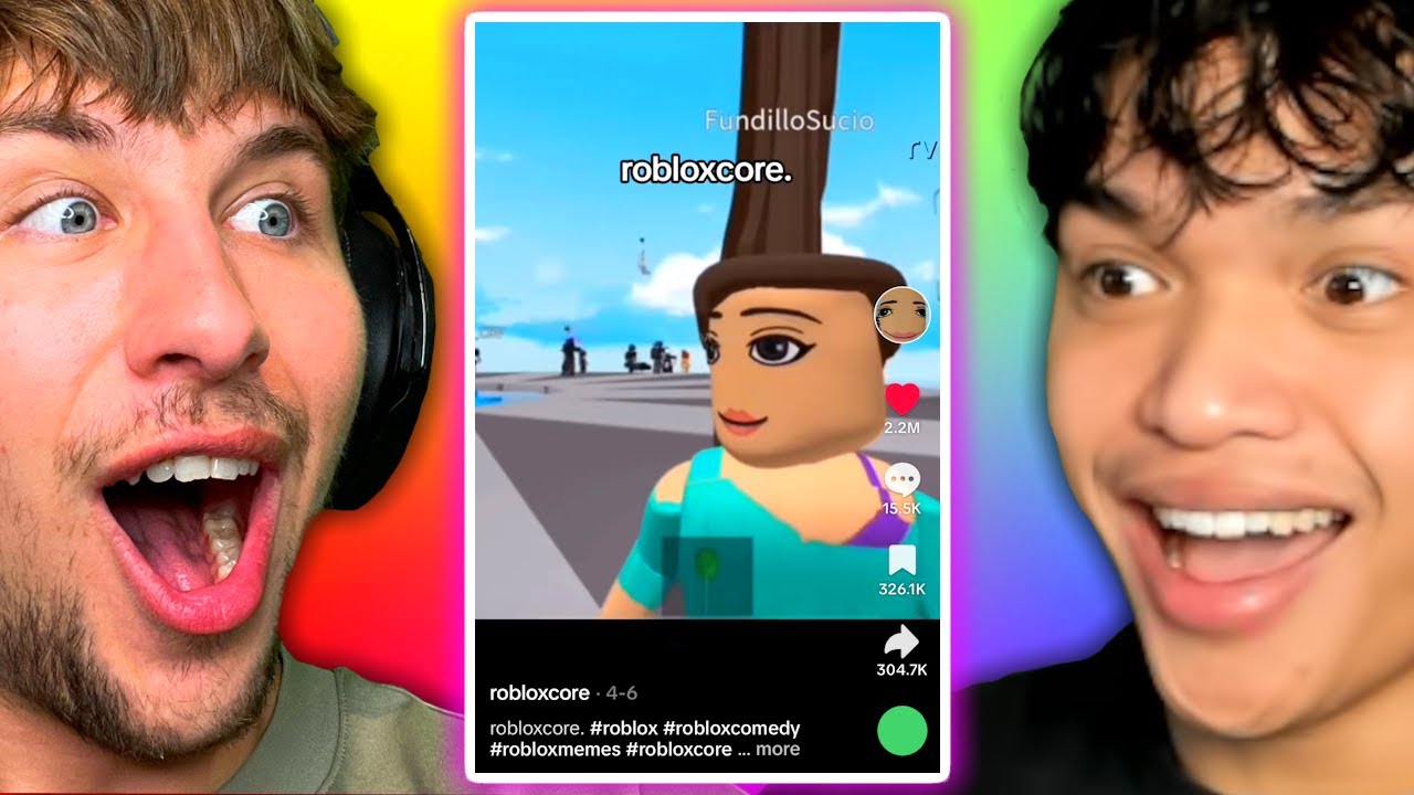 REACTING TO VIRAL ROBLOX CORE TIKTOKS!