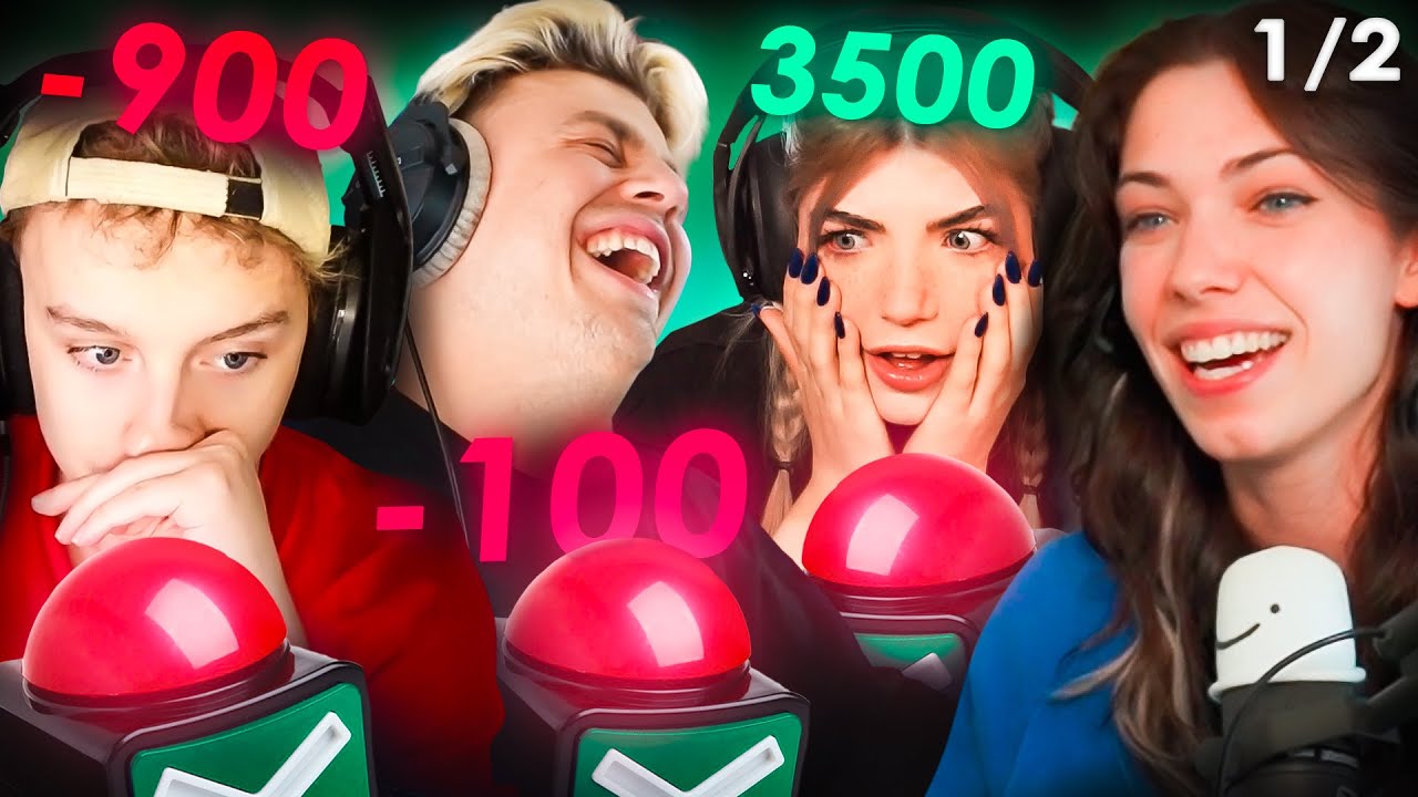 STREAMER vs. QUIZSHOW! 😂 mit Papaplatte, Hugo & Fibii