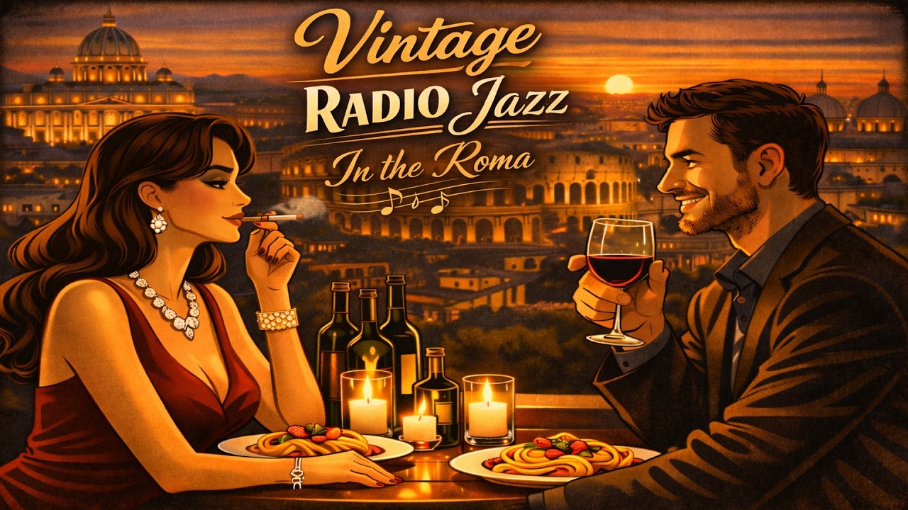Romance & Wine | A Vintage Roman Evening