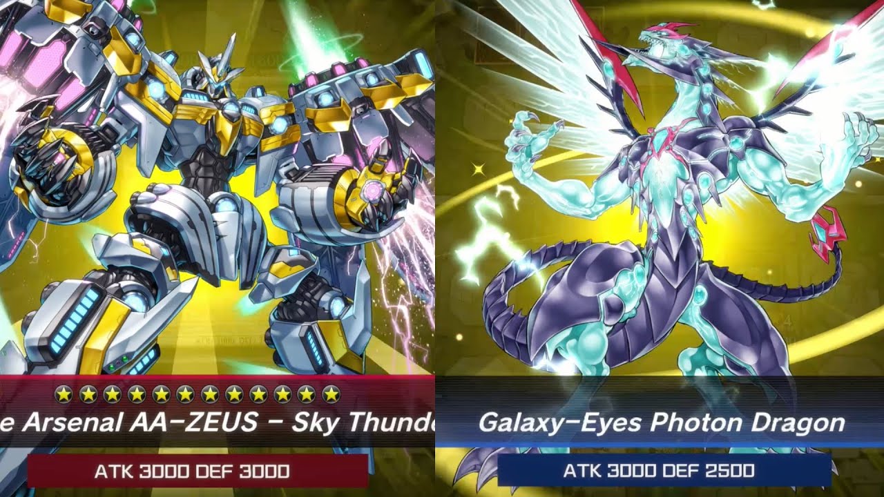 Yu-Gi-Oh! Master Duel Galaxy-Eyes Photon Dragon vs ZEUS!