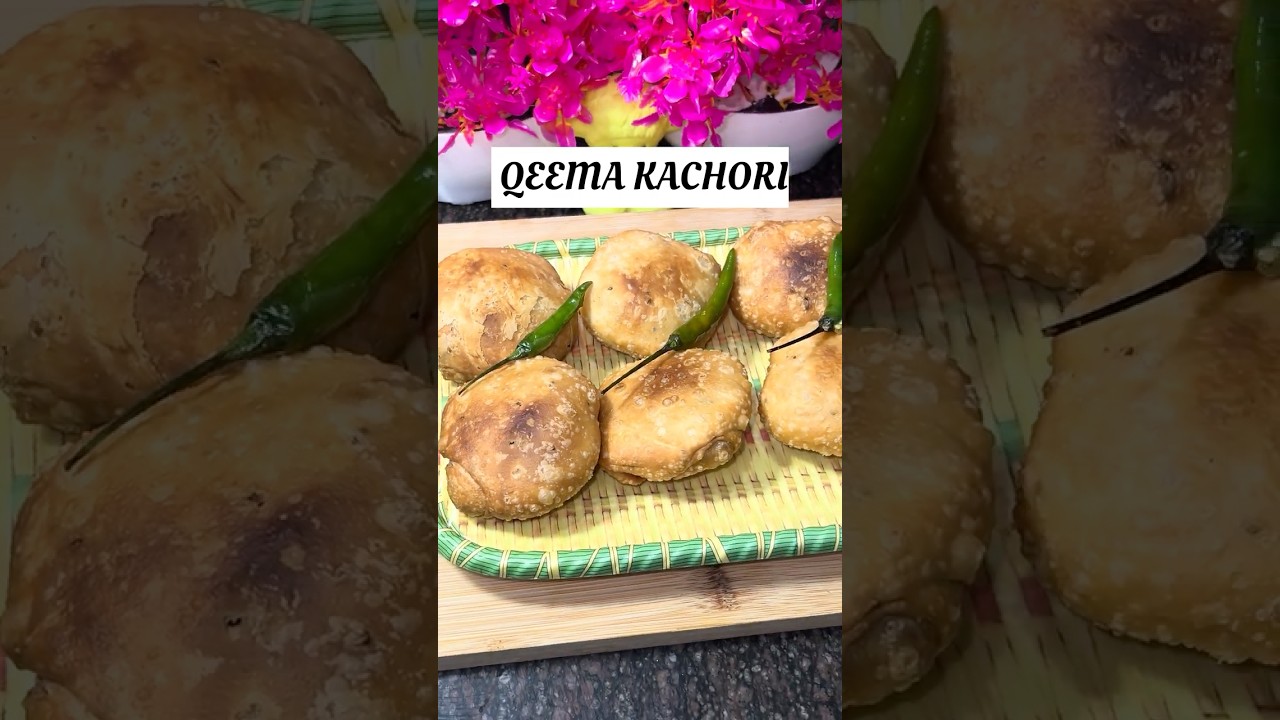 Halwai Style Mutton qeema kachori😍 