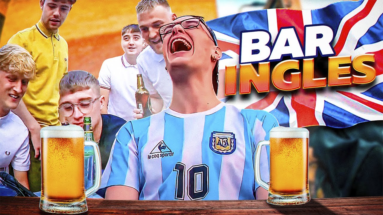FUI A UN BAR INGLES CON LA CAMISETA DEL DIEGO 86 Y ESTO FUE LO QUE PASÓ
