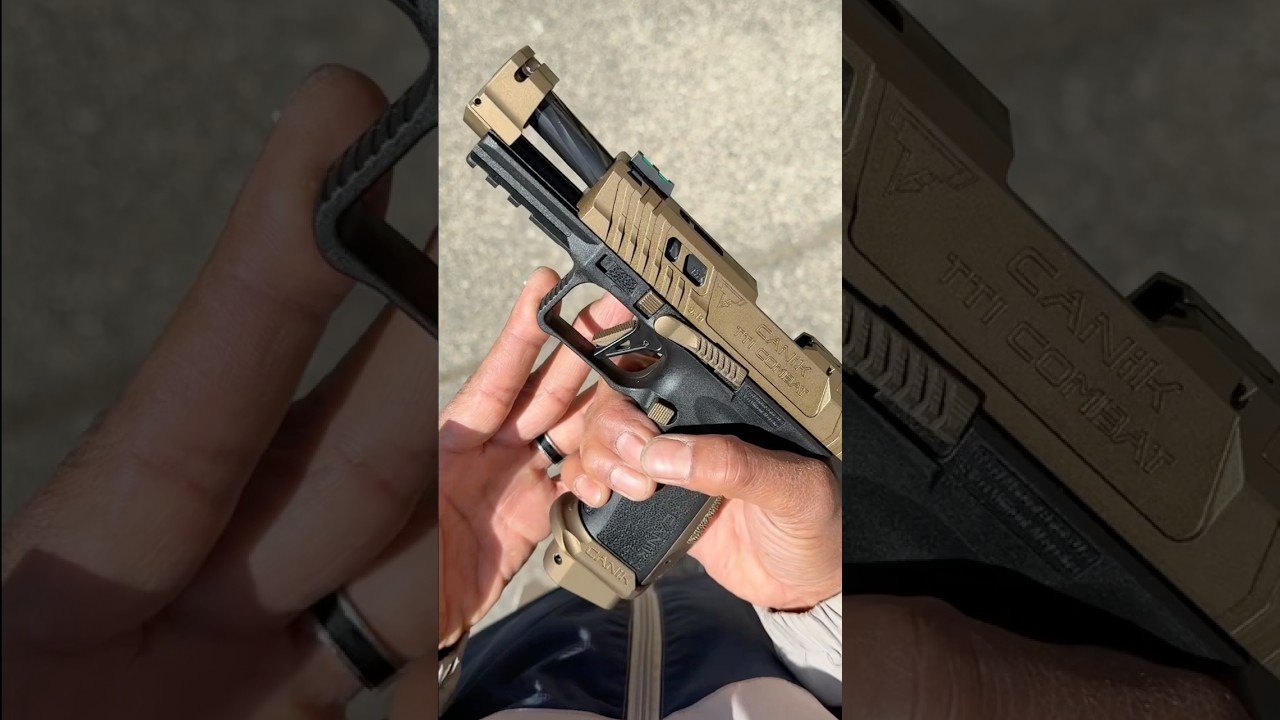 Canik TTI combat #pewpew #tti #canik #tarontactical