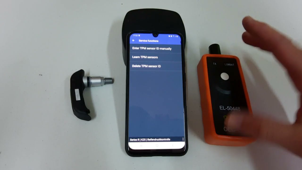 CONFIGURAR SENSOR de presión de neumáticos BMW R 1200 GS