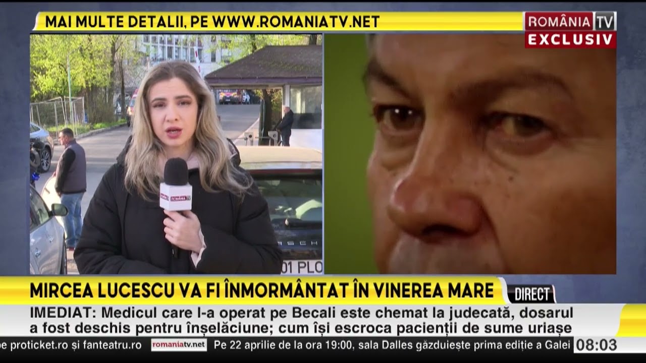 Mircea Lucescu va fi &icirc;nmorm&acirc;ntat &icirc;n Vinerea Mare la Cimitirul Bellu cu onoruri militare