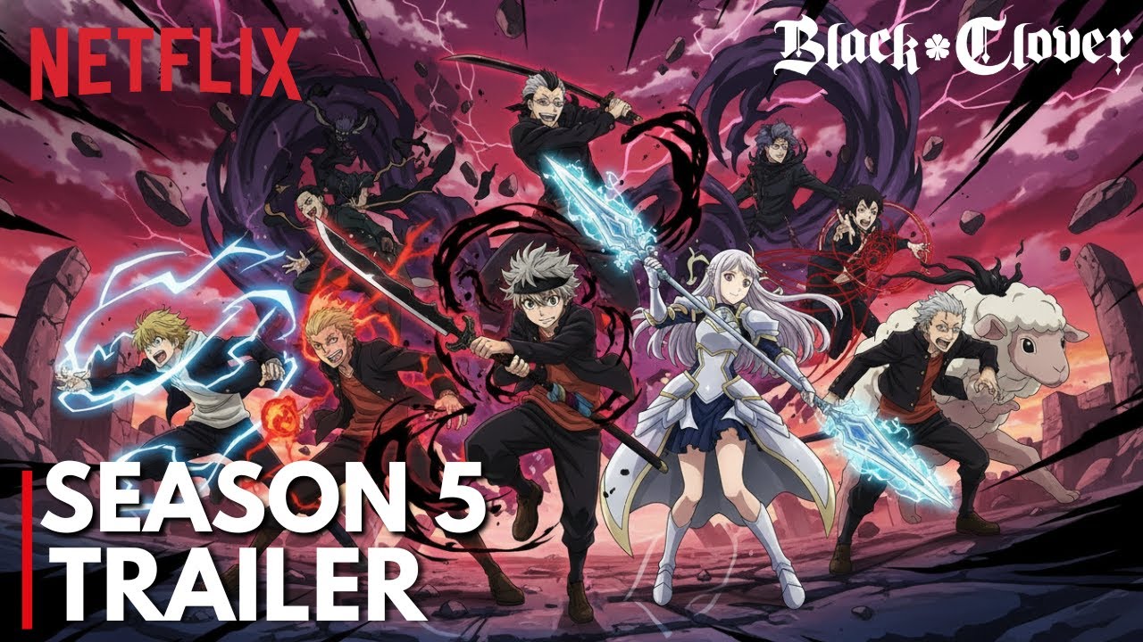 BLACK CLOVER: SEASON 5 (2026) | OFFICIAL TRAILER | ASTA'S NEW DEVIL UNION! | Crunchyroll