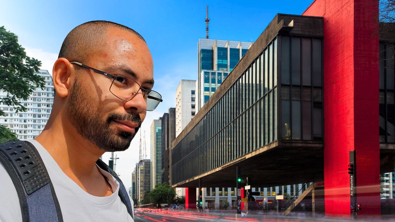 Eu fui sozinho ao Museu mais famoso do Brasil