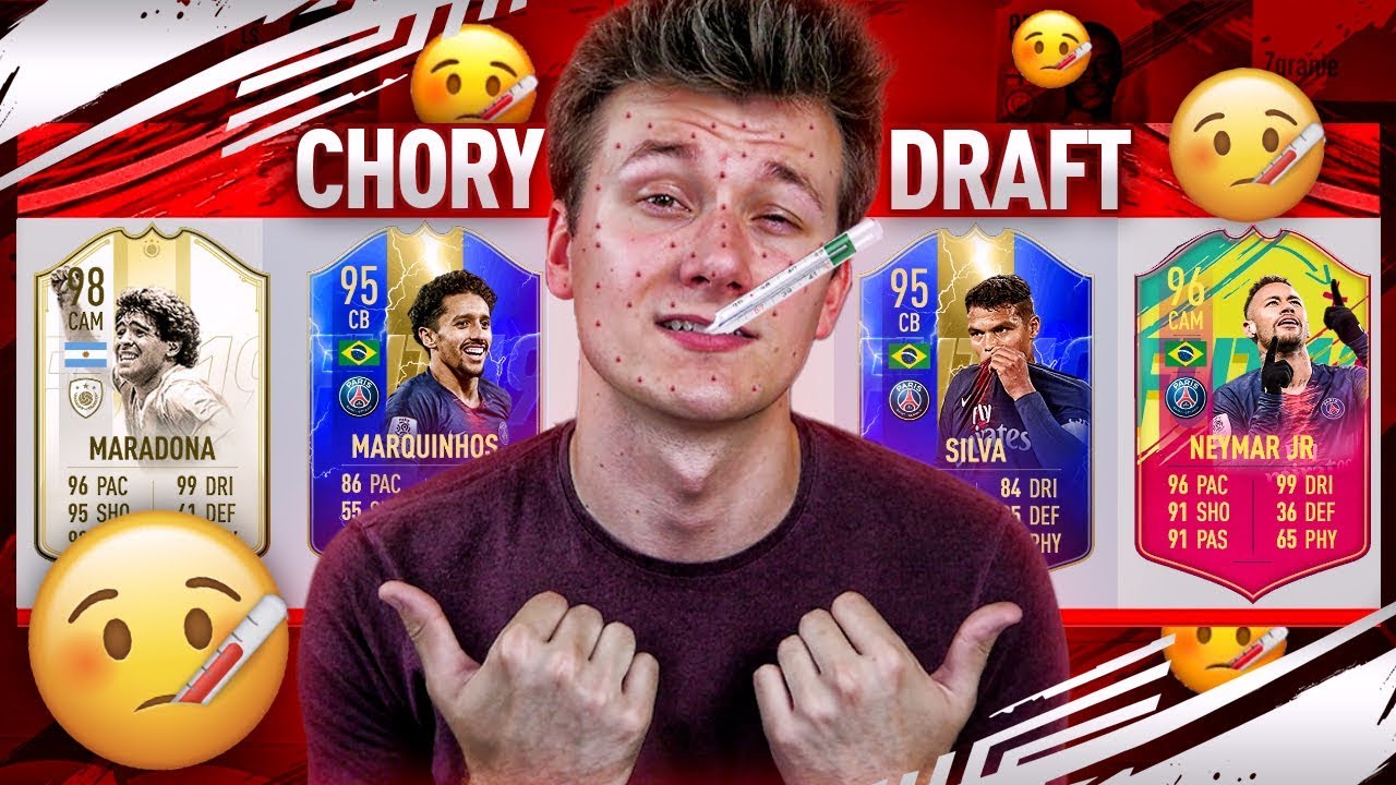 CHORY DRAFT i MÓJ REKORD W FIFA 19