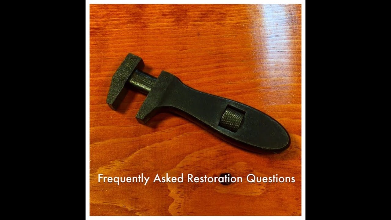 FAQ Answered While Restoring a Billings Bicycle Wrench