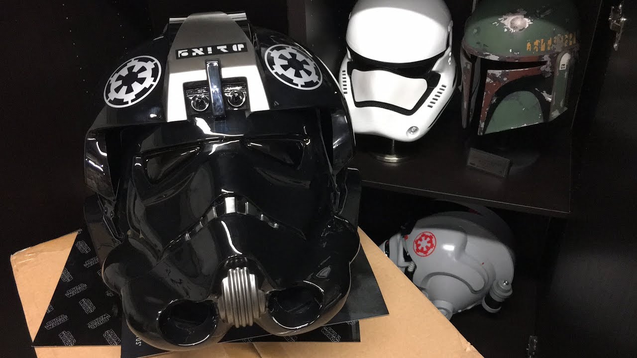TIE Fighter Pilot Lt. Oxixo Helmet by Anovos
