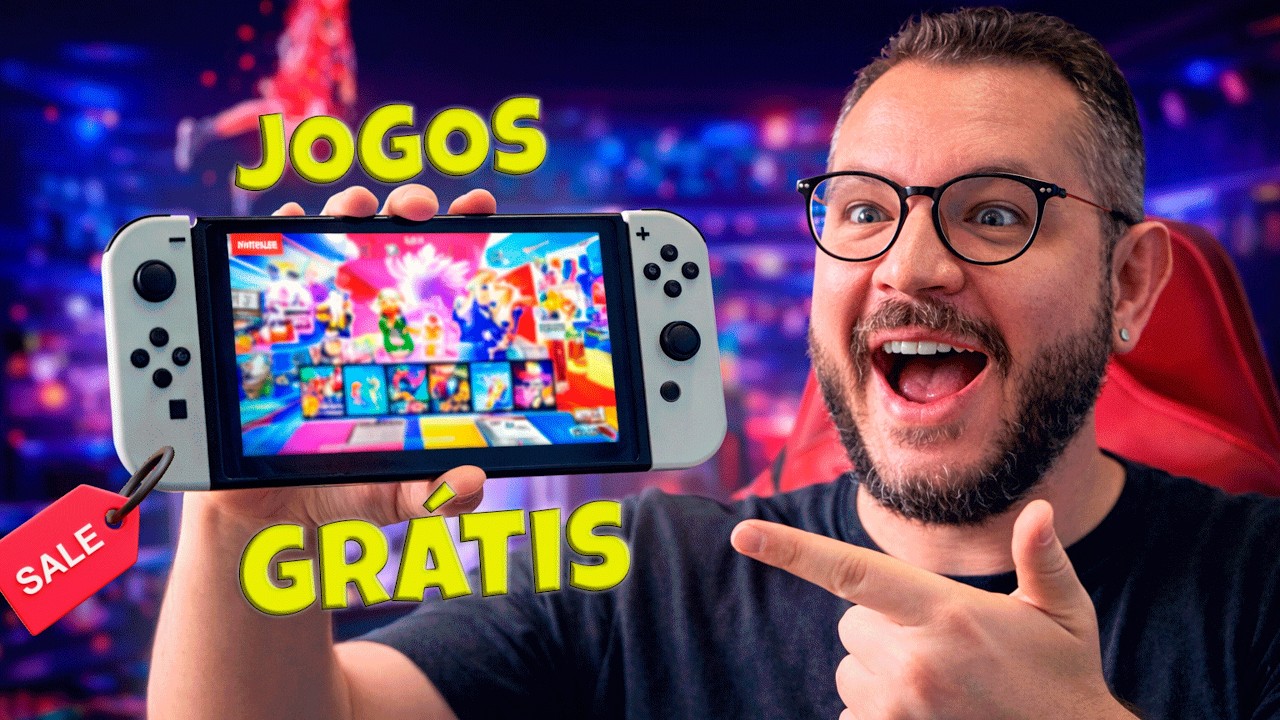 Os MELHORES jogos GRÁTIS de Nintendo Switch que valem a pena em 2026
