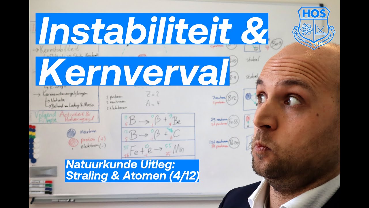 Natuurkunde - Instabiliteit & Kernverval (Straling & Atomen 4/12)