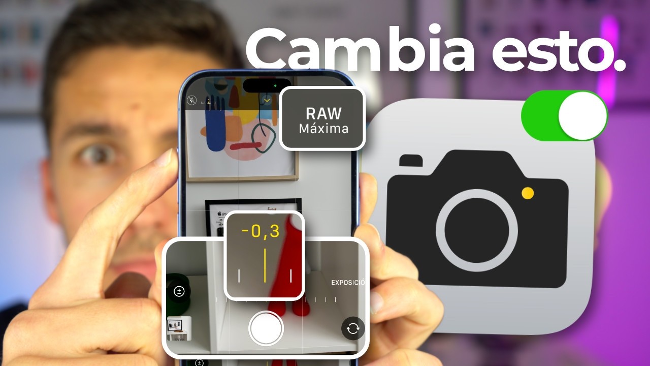 La CONFIGURACIÓN CORRECTA de CÁMARA en iPhone para FOTOS increíbles 📸