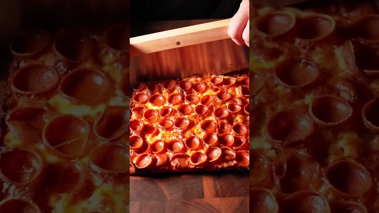 Nobody&rsquo;s going to know if you do THIS 🤫🤐 #pizza #asmr #shorts