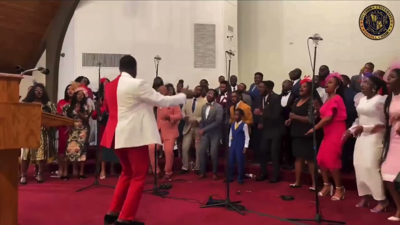 SUGC singing “Jesus is a Rock” recorded by Milton Brunson & The Thompson Community Singers