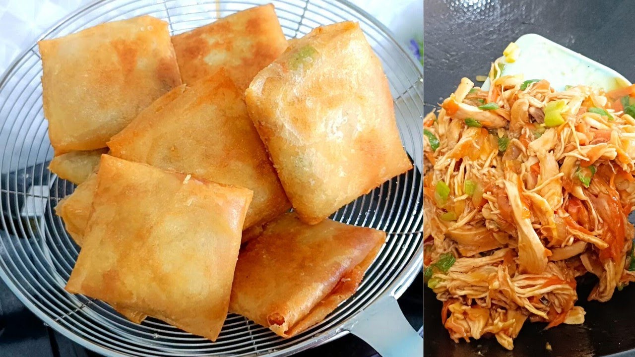 PANTESAN RAMAI YANG BELI TERNYATA ISIANNYA SEENAK INI ‼️ RENYAH DAN ENAK BANGET, LUMPIA ISI AYAM