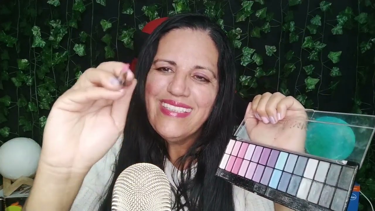Asmr- SPA deixa eu maquiar Você ❤️🥰🤤🥱😴