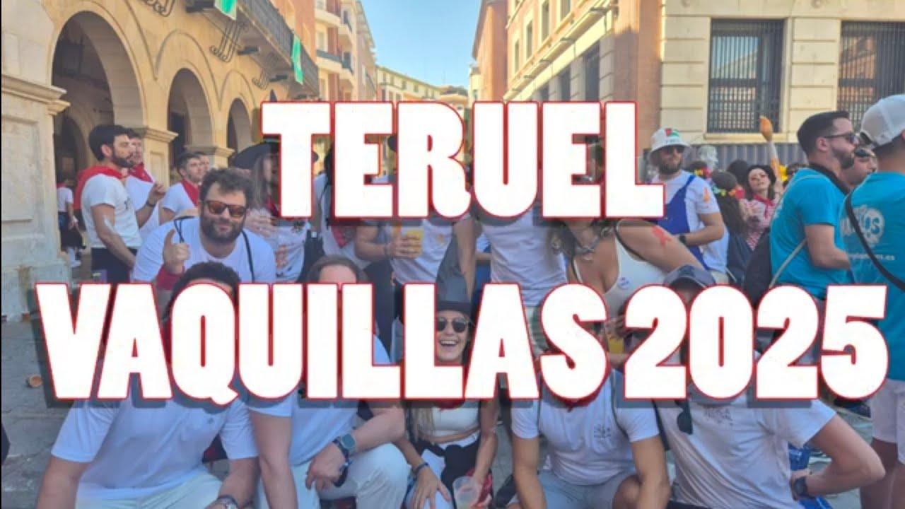 La vida son 4 días y 3 son Vaquillas (Teruel, ESPAÑA)