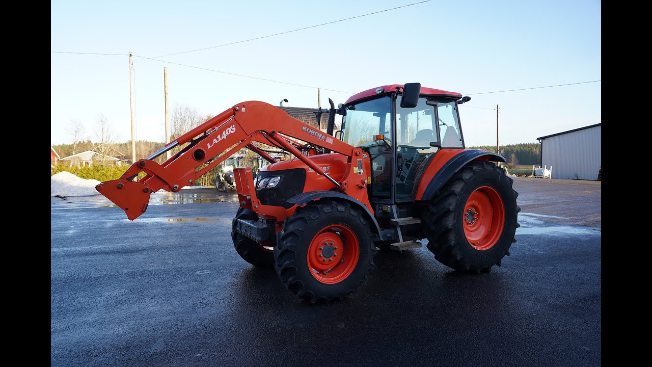 KUBOTA M108S | Ingemars Maskiner Presenterar