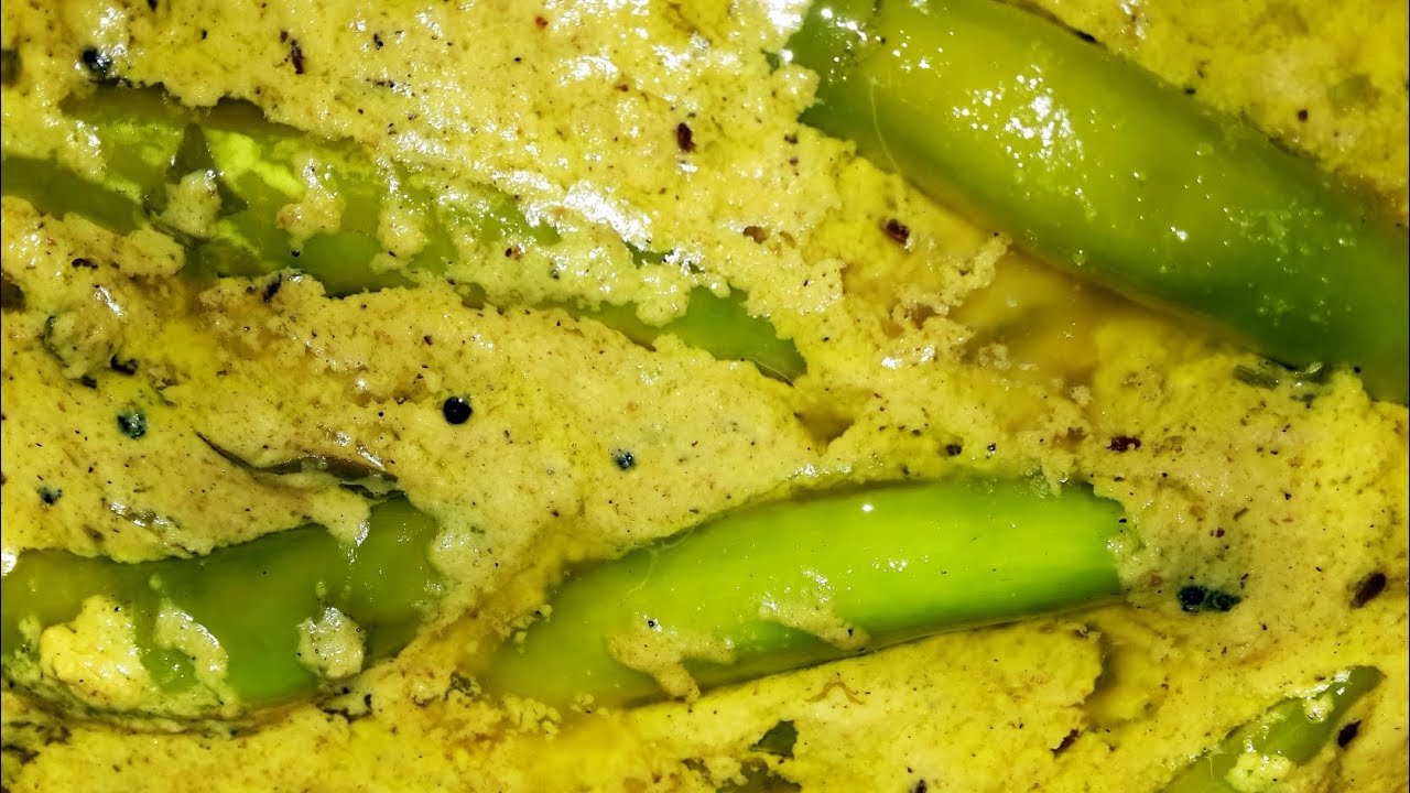 Mirchi Ka Salan to serve with Biryani - मिर्ची का सालन -  حیدرآبادی مرچوں کا سالن