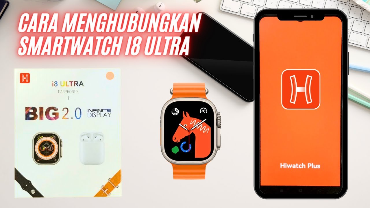 How To Connect i8 Ultra Smartwatch