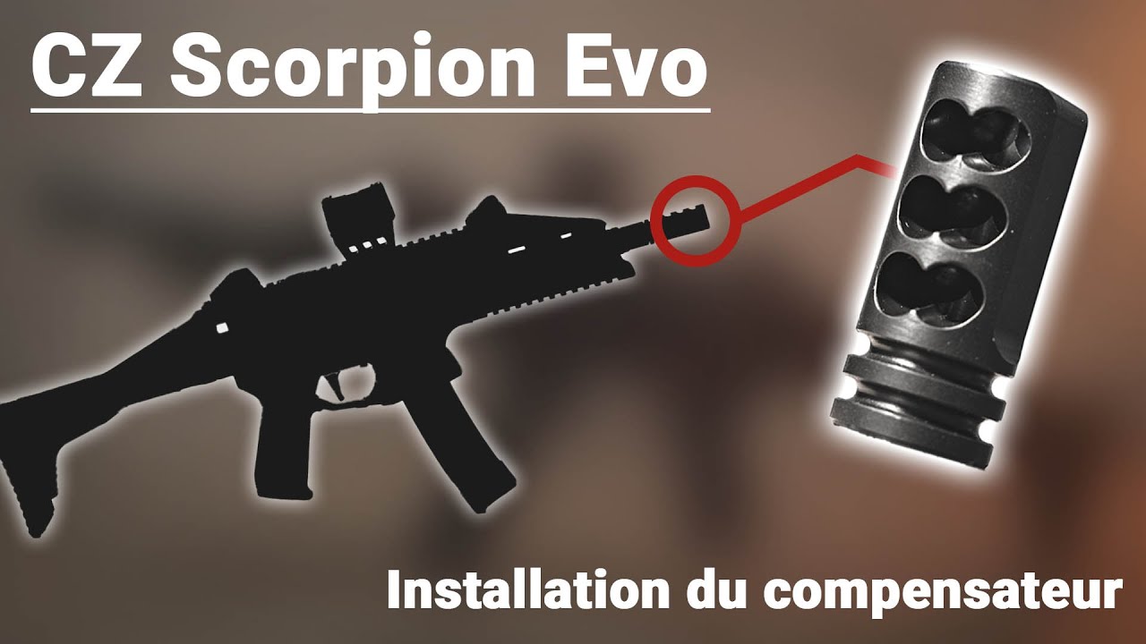 Comment installer un compensateur sur un CZ Scorpion Evo | CZ Parts