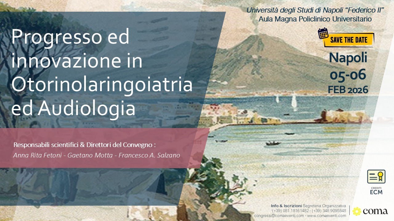 Progresso ed Innovazione in Otorinolaringoiatria ed Audiologia.