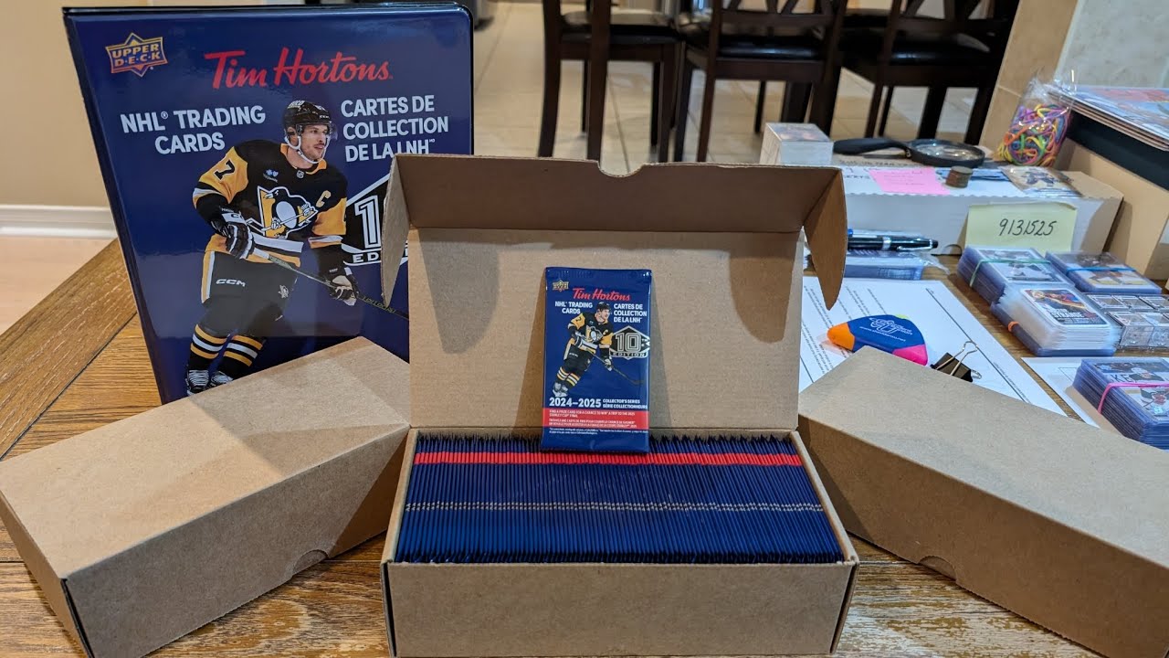 2024-25 TIM HORTONS Hockey Cards 2 TRIOS, 4 Retros, timbits, Bedard!