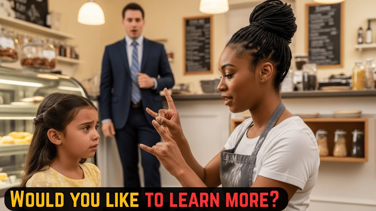 A Billionaire Took His Little Girl to a Café—And Was Froze When a Young Lady Used Sign Language