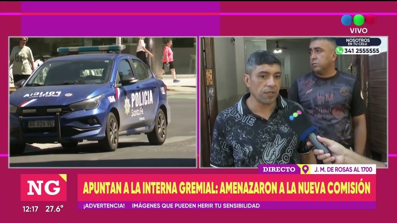 Amenaza en el sindicato Portuario | TELEFE ROSARIO