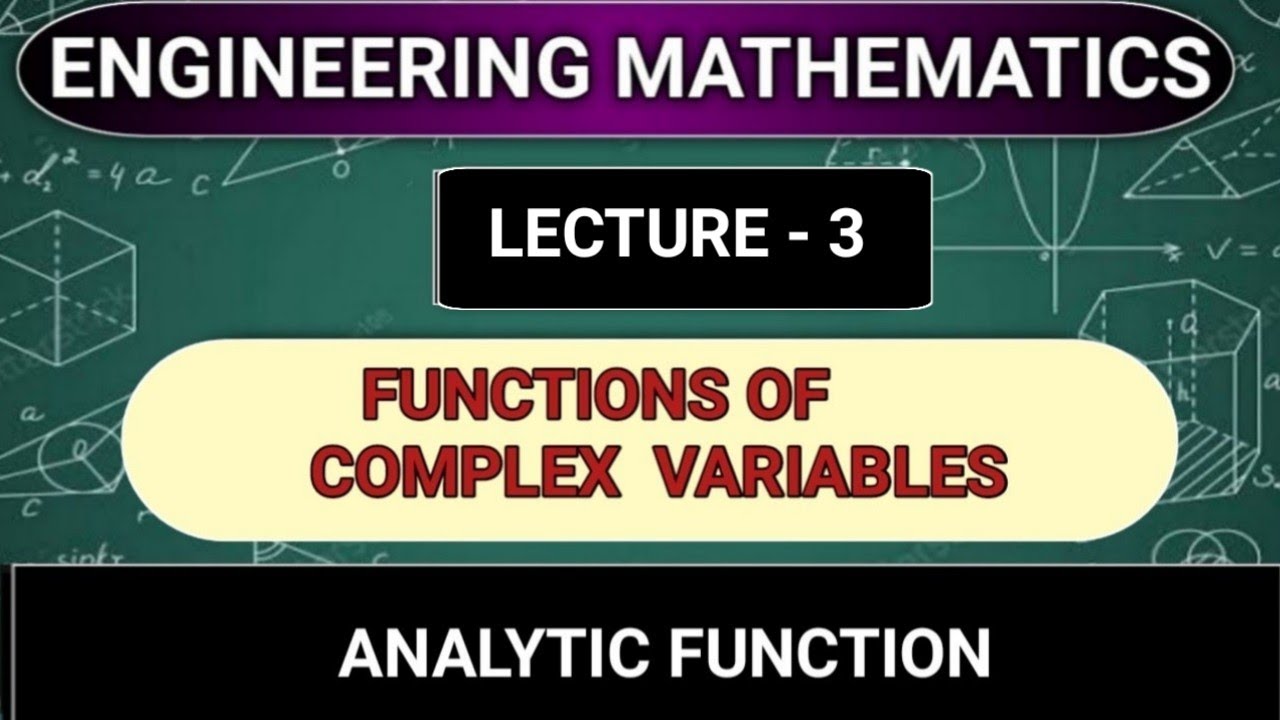 Analytic Function L 3